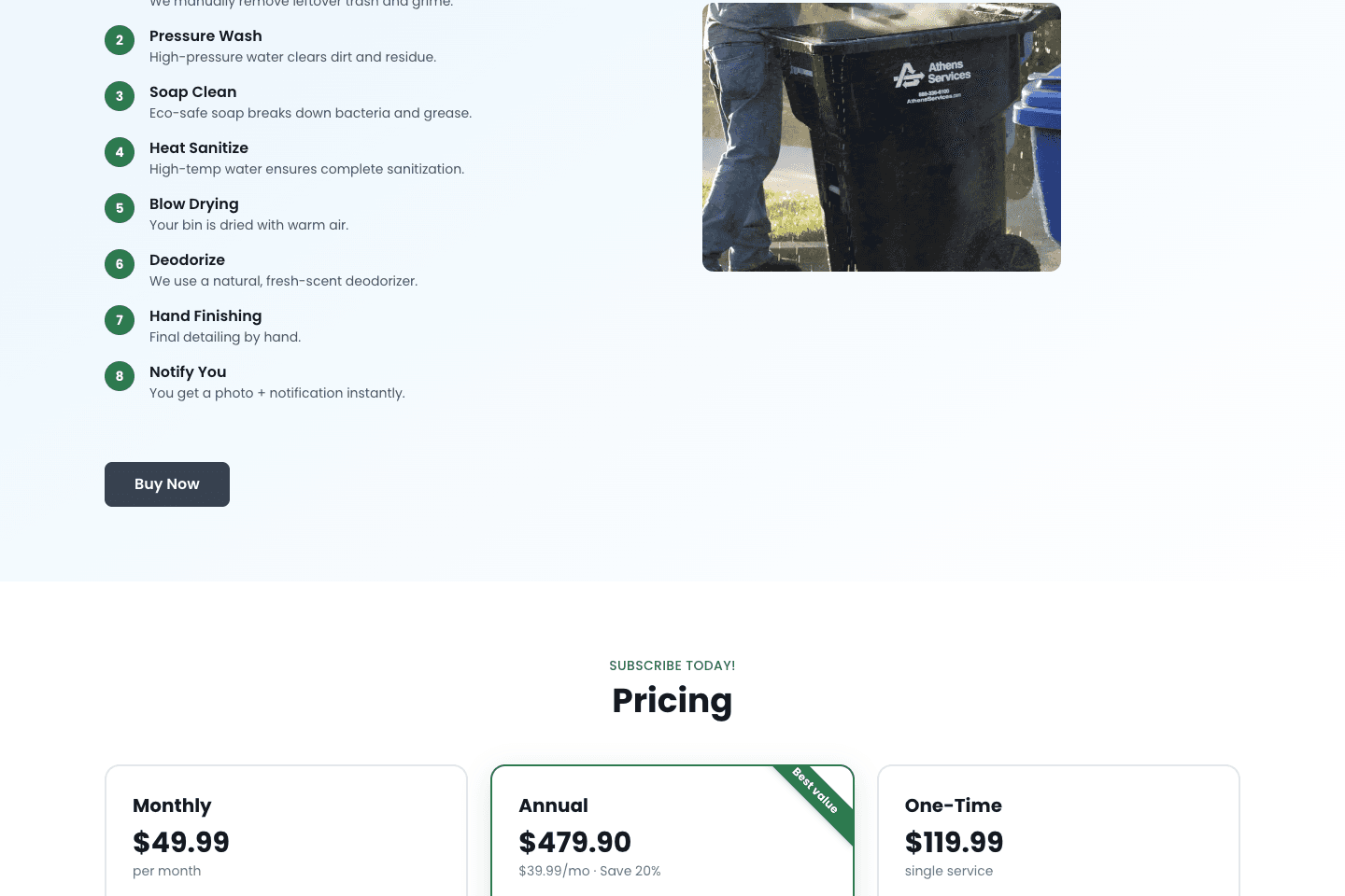 ZenCan pricing and subscription plan presentation